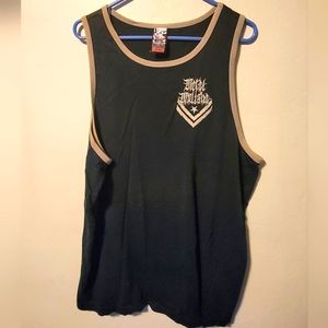 Men's Navy Blue XL Metal Mulisha tank top